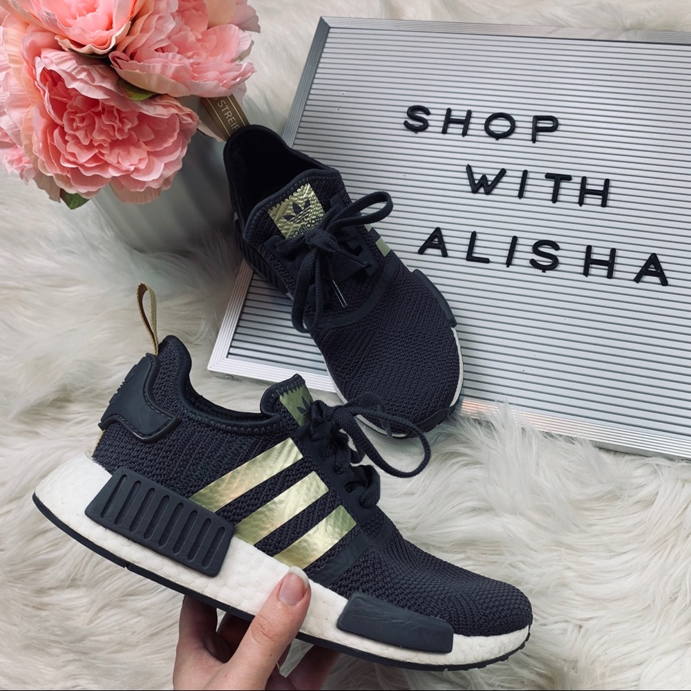 Like New Adidas NMD’s In Metallic Gray
